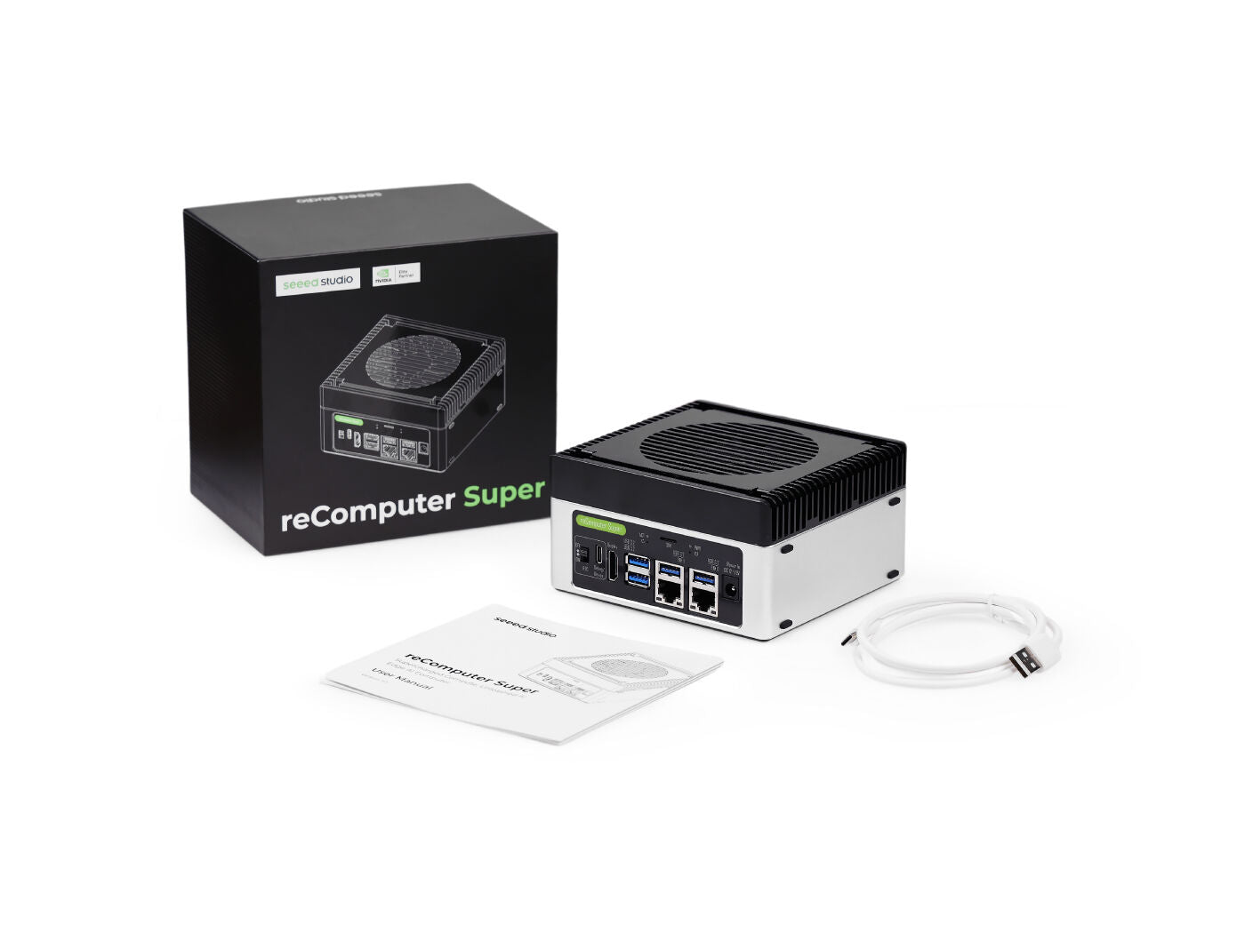 reComputer Super J4011 - Advanced Edge AI Computer with NVIDIA Jetson Orin NX 8GB