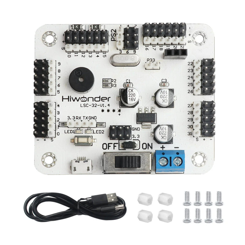 Load image into Gallery viewer, LSC-32: Hiwonder 32 Channel Digital Servo Controller with 16M Memory/ Arduino Compatible

