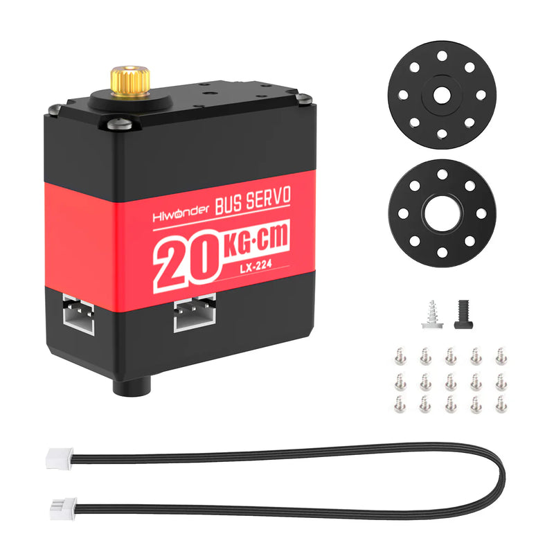 Load image into Gallery viewer, Hiwonder LX-224 Serial Bus Servo with Three Connectors /20KG Large Torque
