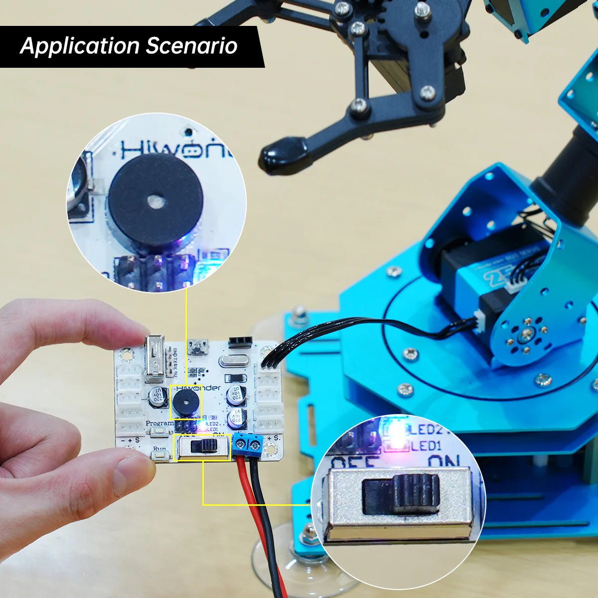 Hiwonder Serial Bus Servo Controller Communication Tester