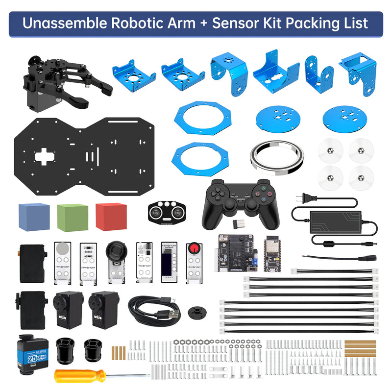 Load image into Gallery viewer, xArm ESP32 Bus Servo Robotic Arm Powered by Open-source ESP32 Python Programmable Robot
