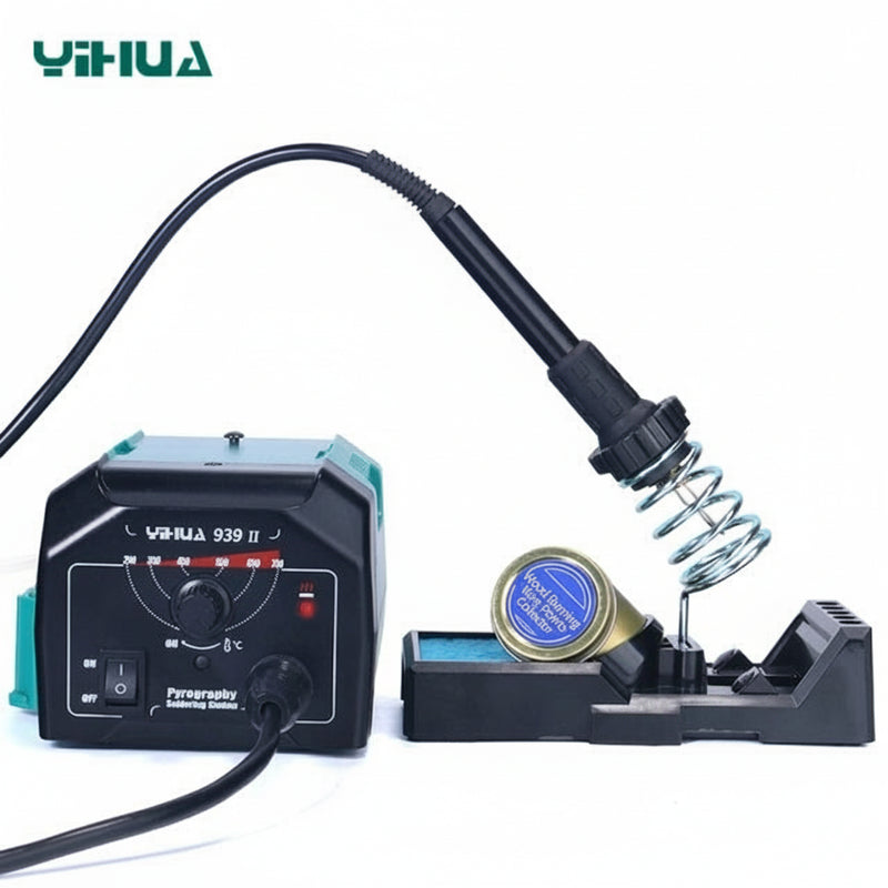 Load image into Gallery viewer, 939-II Intelligent Working Indicator Constant temperature Pyrography Soldering Station
