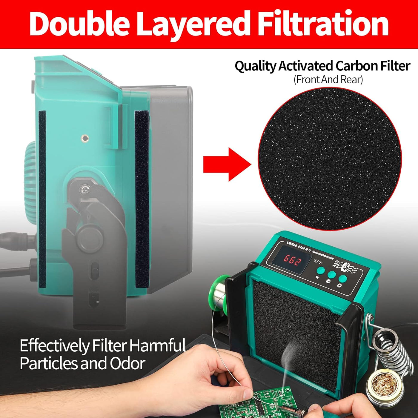 YIHUA 948DQ Soldering Fume Extractor
