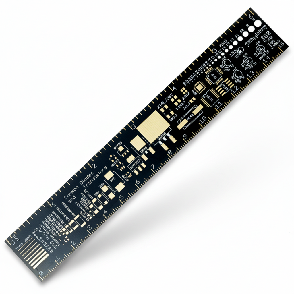 PCB Ruler v2 - 6"