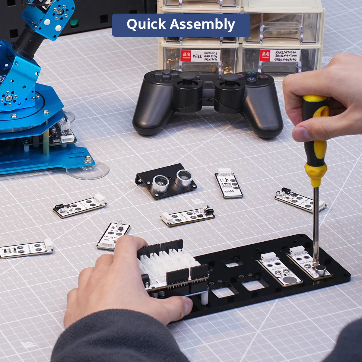 xArm UNO Robotic Arm Kit with Sensor Development Kit