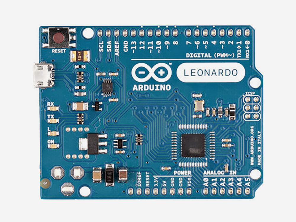 Arduino Leonardo without Headers