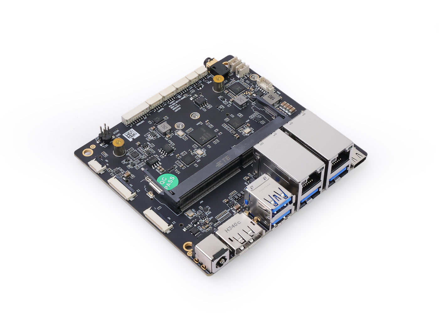 A608 Carrier Board for Jetson Orin NX/Orin Nano Series - Rich Function CON Interfaces Compatible with JST-GH ports for Drone and Robotics Integration