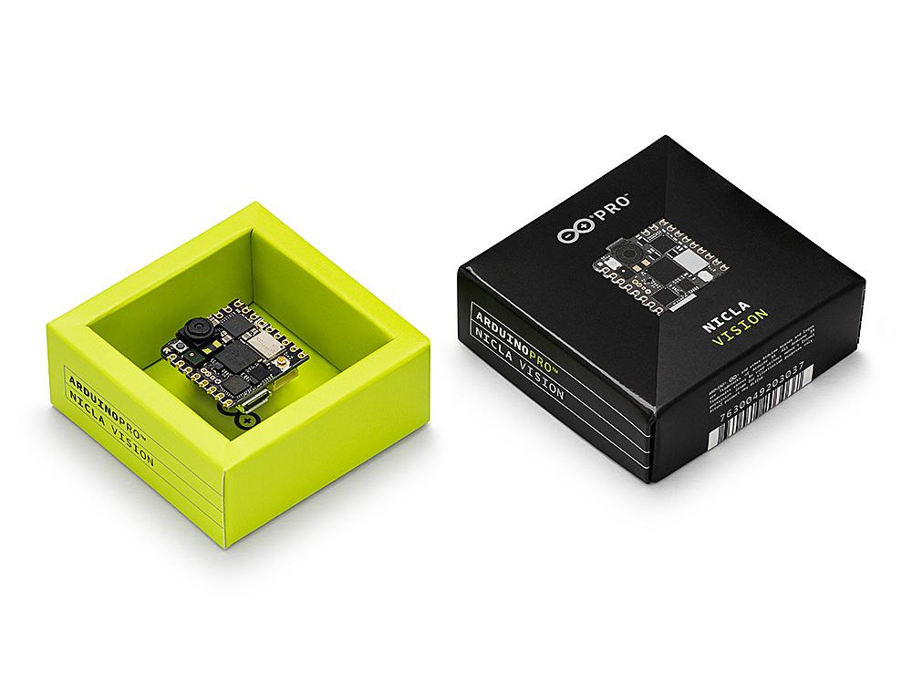 Abx Camera Arduino Nicla Vision ABX00051 - Edge AI Camera and IoT Sensor ...