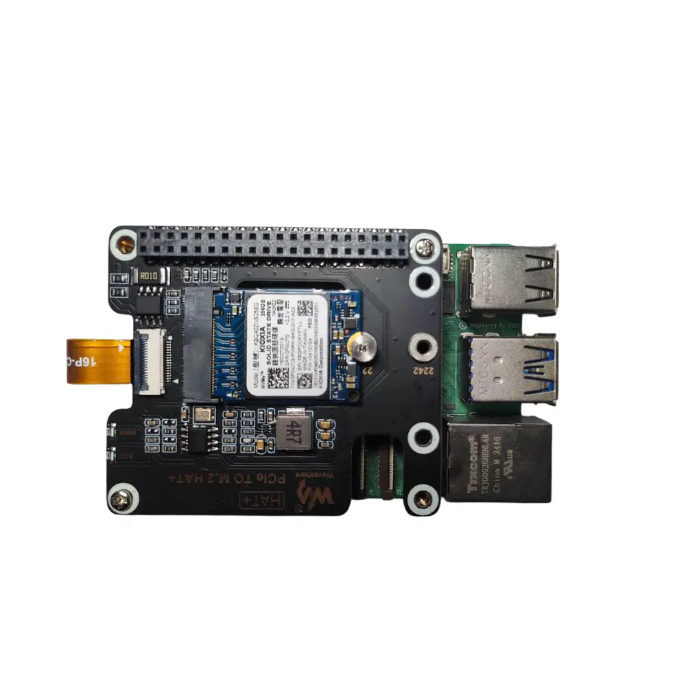 Raspberry Pi 5 256GB NVMe SSD Kit with M.2 HAT