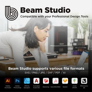 BeamBox Pro - 50W Desktop CO2 Laser Cutter