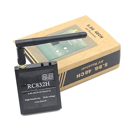 RC832H / RC832 AV Wireless Receiver - 5.8G 600MW 48CH/40CH