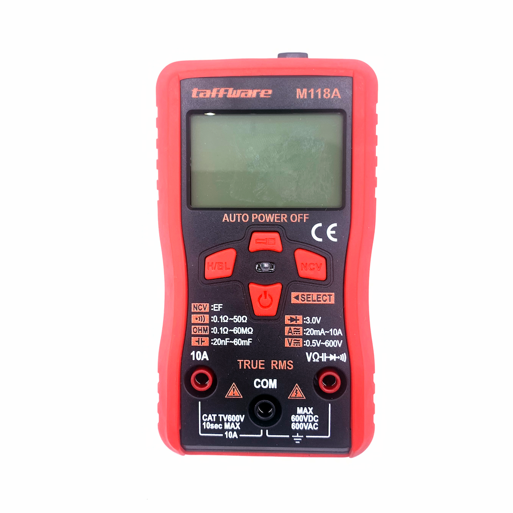 TAFFWARE M118A Digital Mini Multimeter – ThinkRobotics.com