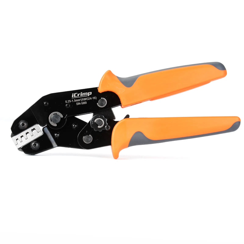 Load image into Gallery viewer, SN-58B Crimping Tool 0.25-1.5mm², AWG 24 - 16 Non-Insulated Crimper For Dupont Jumper Wires
