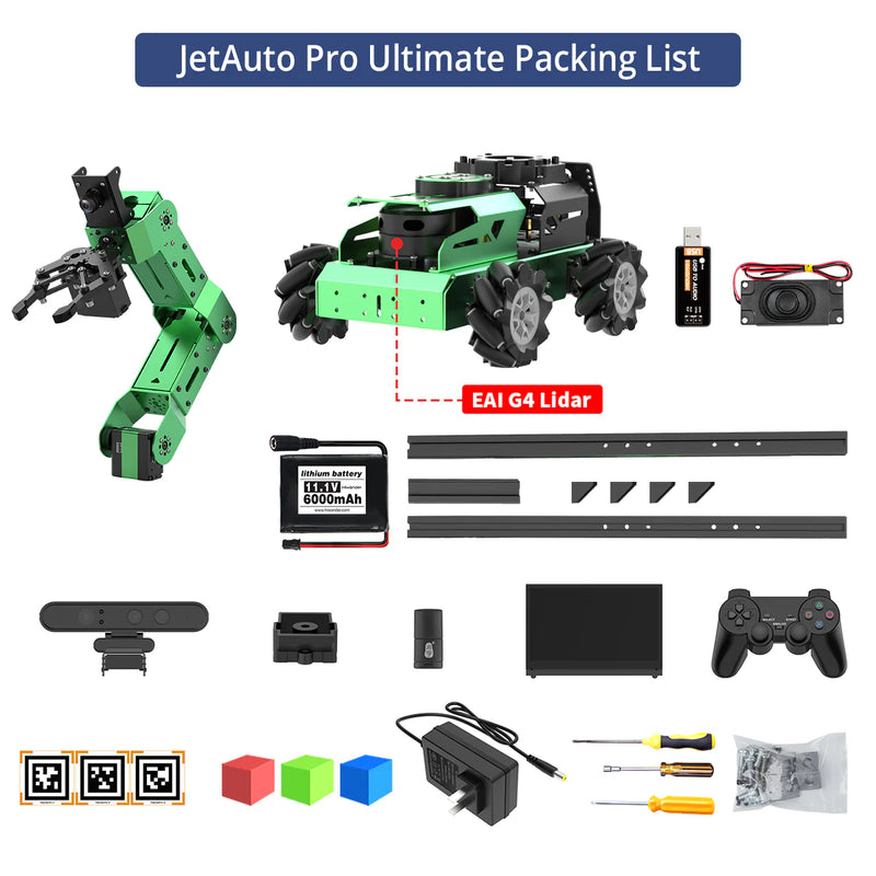Load image into Gallery viewer, JetAuto Pro ROS Robot for Jetson Nano
