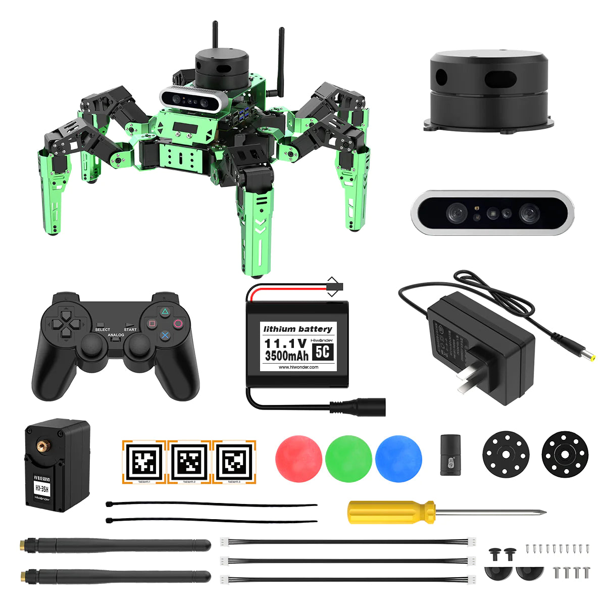 JetHexa ROS Hexapod Robot Kit With Jetson Nano