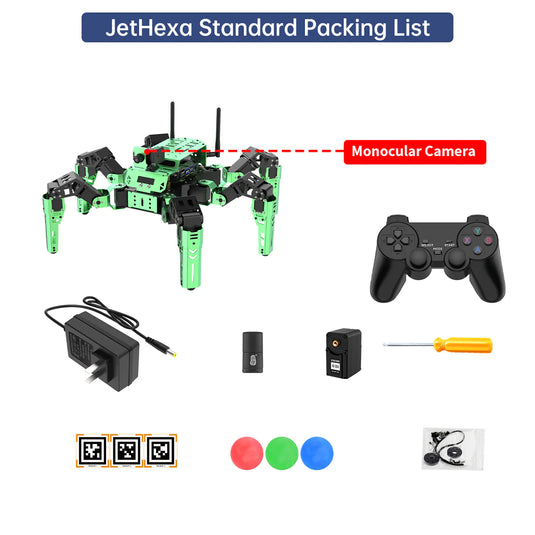 JetHexa ROS Hexapod Robot Kit with Jetson Nano