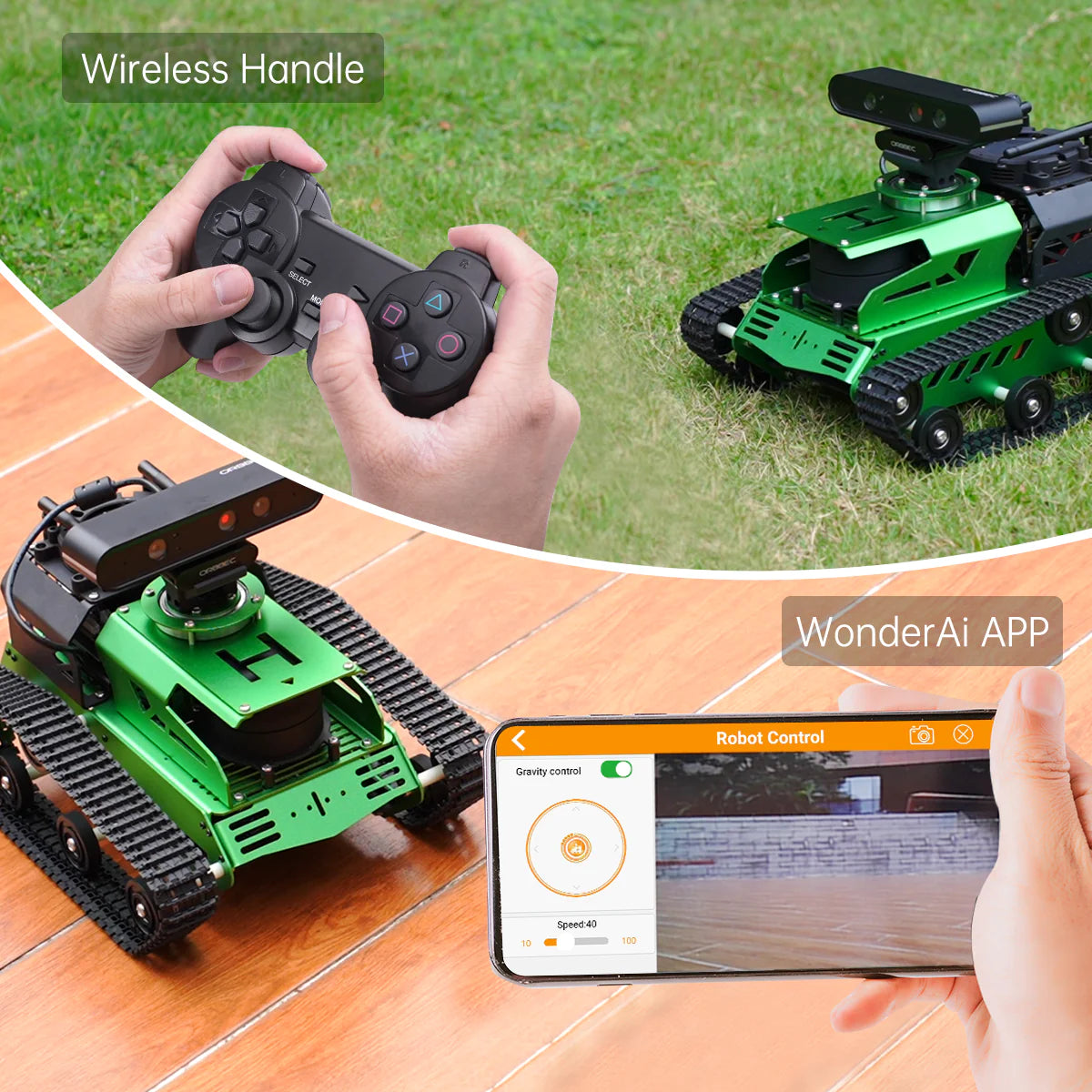 Jetank JetTank ROS Robot Tank powered by Jetson Nano for ROS Education ...