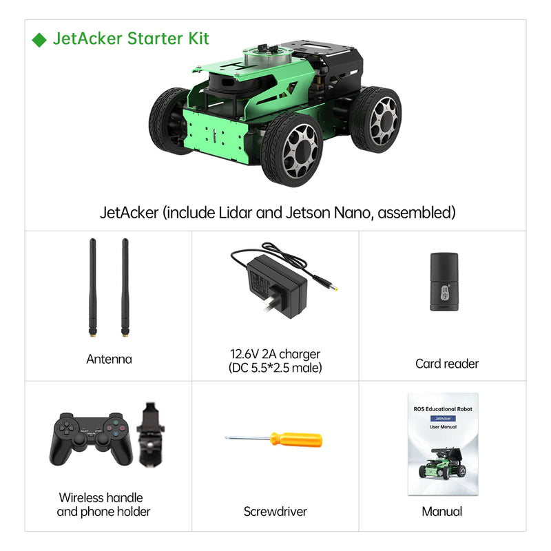 Load image into Gallery viewer, JetAcker ROS Education Robot Car
