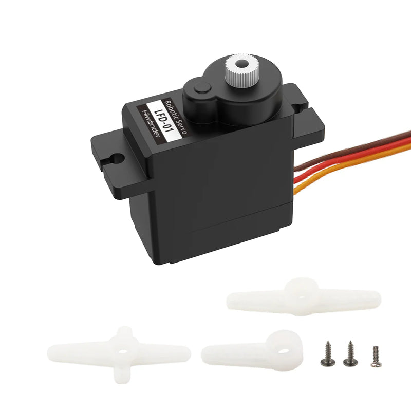 Load image into Gallery viewer, Hiwonder LFD-01 Robot Servo 6V Micro Servo Anti-blocking with Plastic Gear
