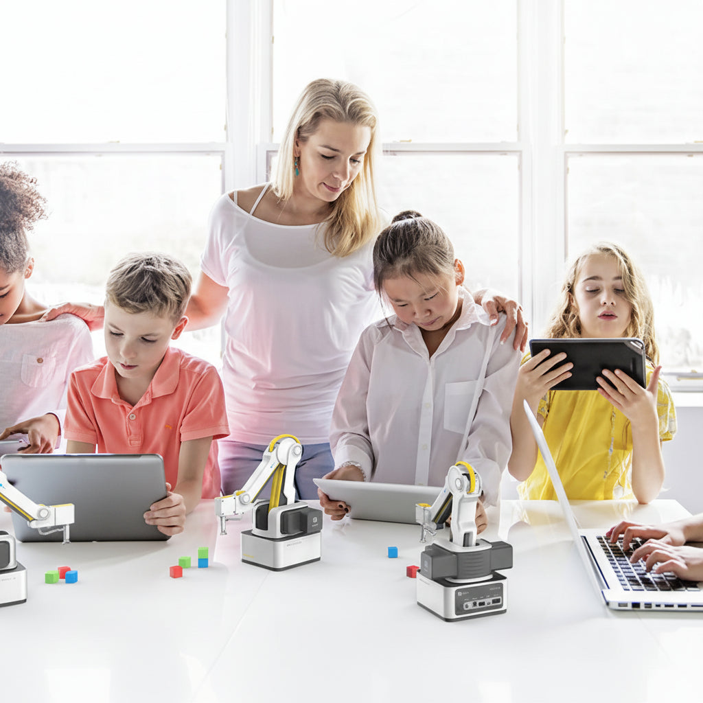 Magician Lite – K12 Intelligent Robotic Arm for AI & Robotics Education
