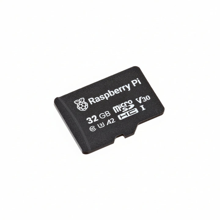 Official Raspberry Pi 32GB Micro SD Card A2 Class Speed – ThinkRobotics.com
