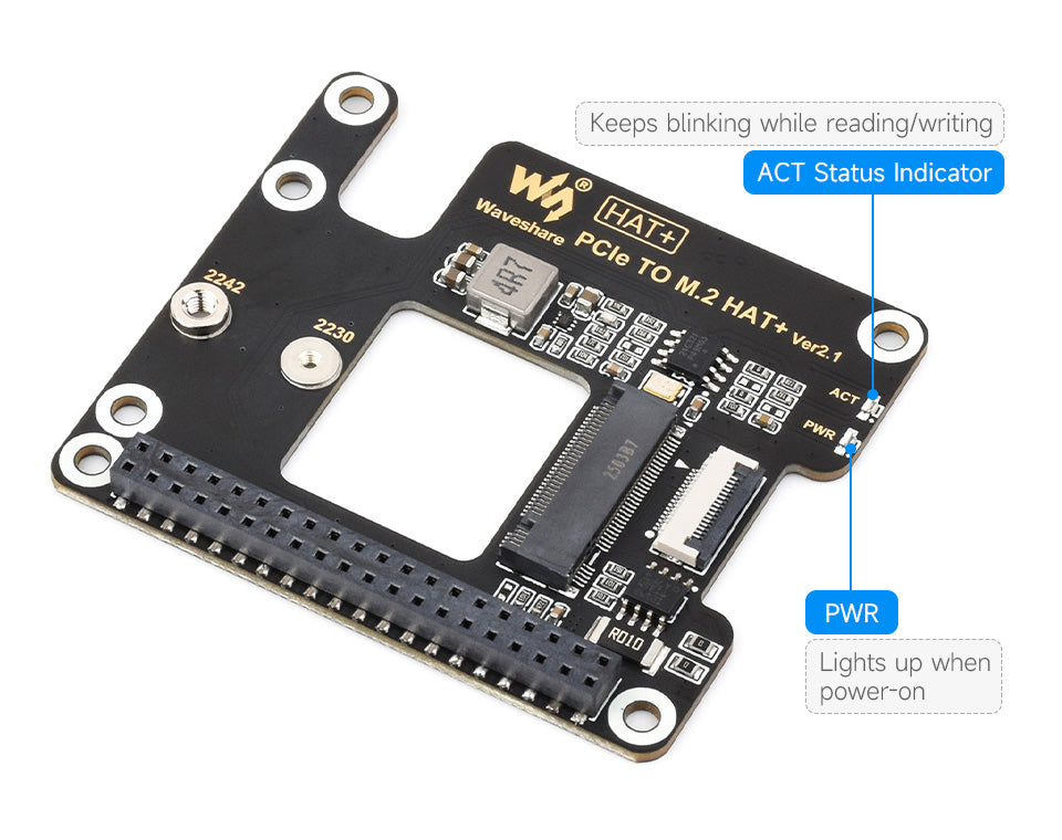 Raspberry Pi 5 256GB NVMe SSD Kit with M.2 HAT