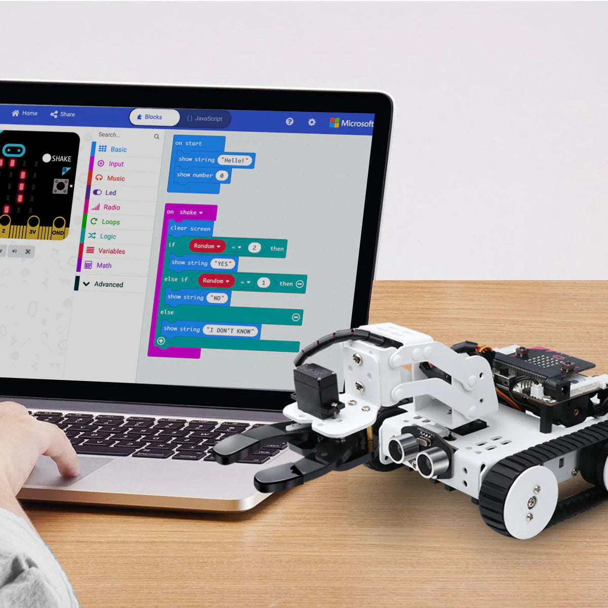 Qtruck Programmable Educational Robot
