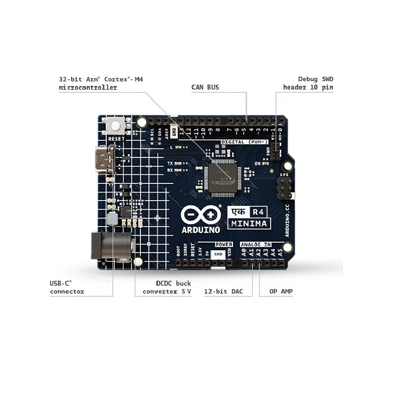 Arduino UNO EK R4 Minima (ABX00080_IN)