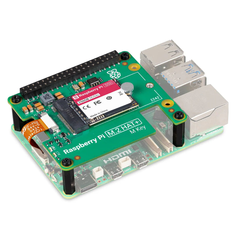 Load image into Gallery viewer, Raspberry Pi SSD Kit for Raspberry Pi 5
