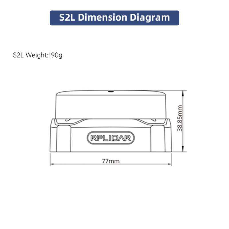 Load image into Gallery viewer, SLAMTEC RPLIDAR Lidar C1 A1 A2M12 S2L SLAM Triangulation Ranging
