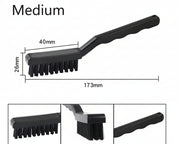 Anti-Static PCB Rework Cleaning Brush Set – Black Non-Slip