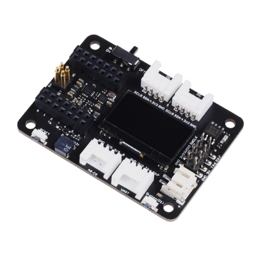 Seeed Studio Expansion Board for XIAO with Grove OLED - IIC, Uart, Analog/Digital