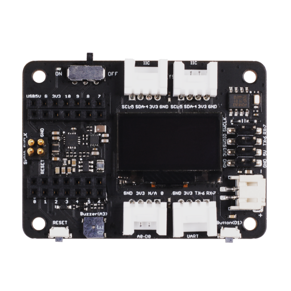 Seeed Studio Expansion Board for XIAO with Grove OLED - IIC, Uart, Analog/Digital