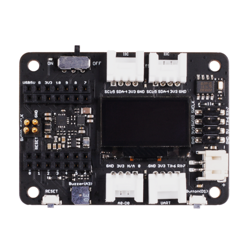 Load image into Gallery viewer, Seeed Studio Expansion Board for XIAO with Grove OLED - IIC, Uart, Analog/Digital
