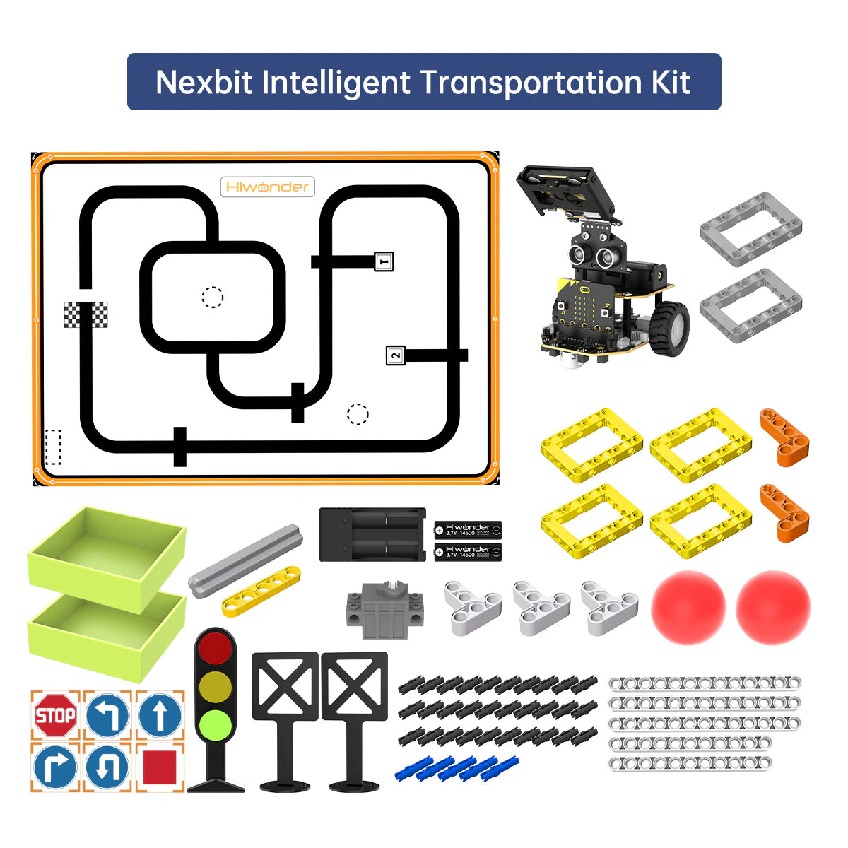 AI Vision Robot Nexbit, micro:bit Programming Educational Robot