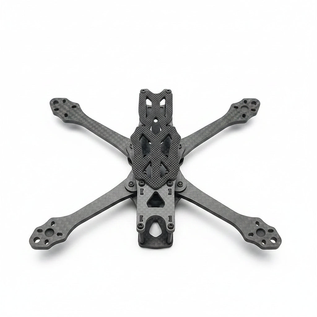 APEX Carbon Fiber Quadcopter Frame Kit with 3D Printed Parts