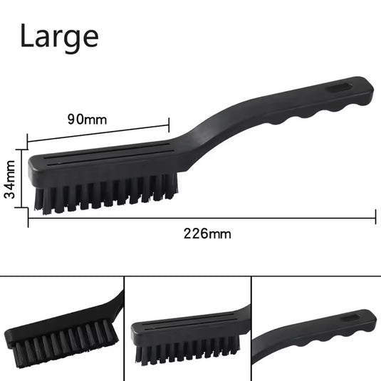 Anti-Static PCB Rework Cleaning Brush Set – Black Non-Slip