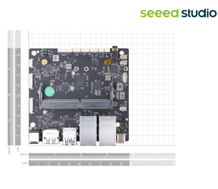 A608 Carrier Board for Jetson Orin NX/Orin Nano Series - Rich Function CON Interfaces Compatible with JST-GH ports for Drone and Robotics Integration
