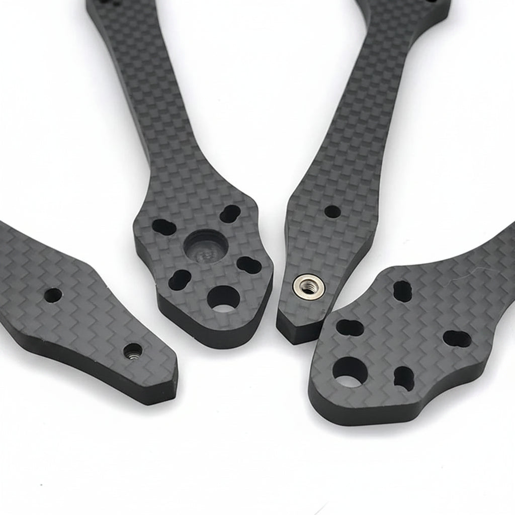 APEX Carbon Fiber Quadcopter Frame Kit with 3D Printed Parts
