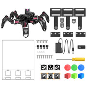 SpiderPi: Raspberry Pi based AI Vision Hexapod Robot