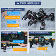 Spiderbot: Hiwonder Hexapod Programming Robot for Arduino