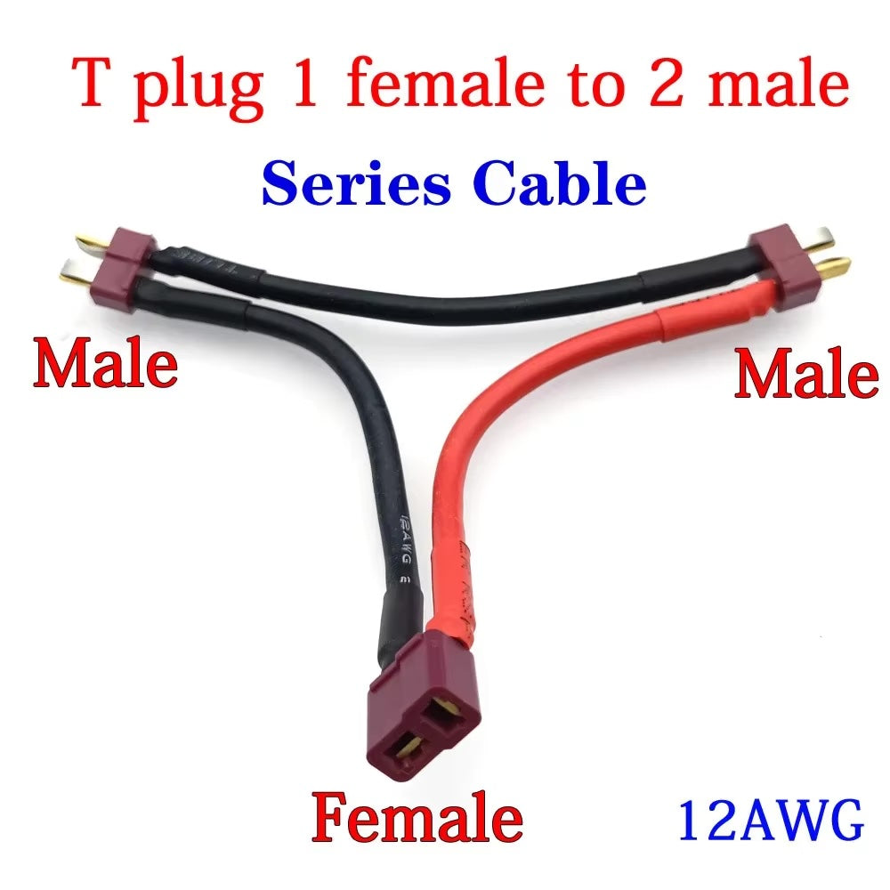 XT30 / XT60 / XT90 / T-Plug M to F Extension Cables