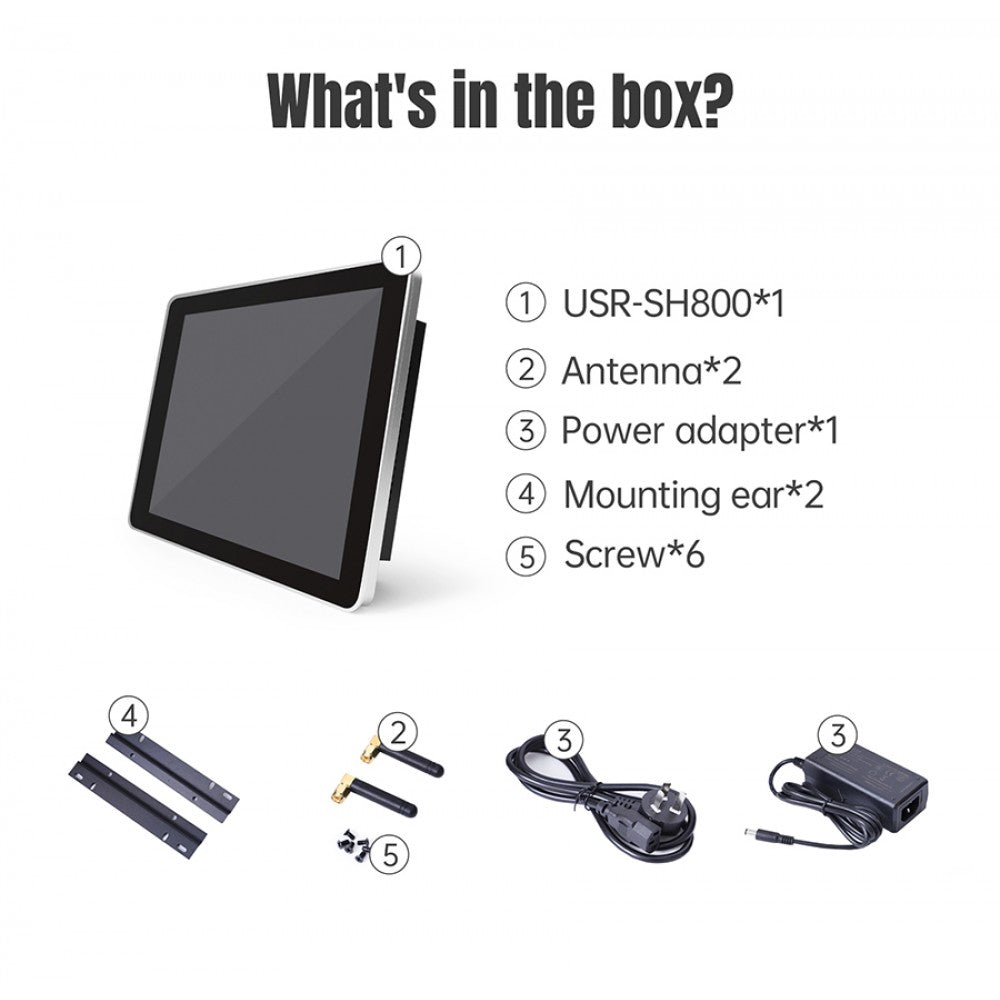 USR-SH800 - Industrial Panel PC Touch Screen