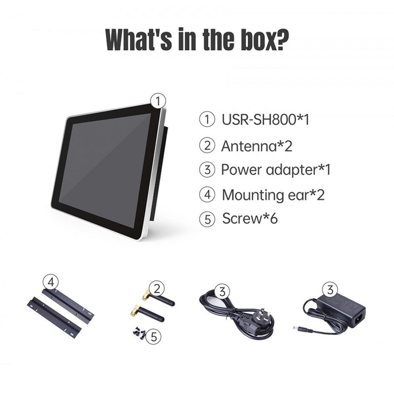 Load image into Gallery viewer, USR-SH800 - Industrial Panel PC Touch Screen
