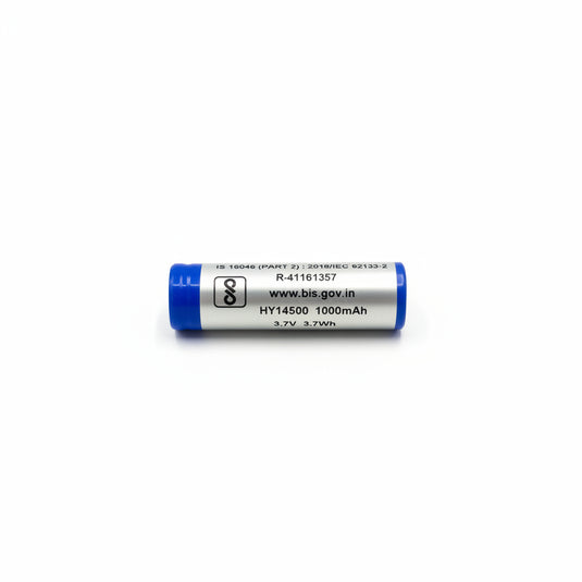 14500 Flat Top Rechargeable Li-ion Battery 3.7V