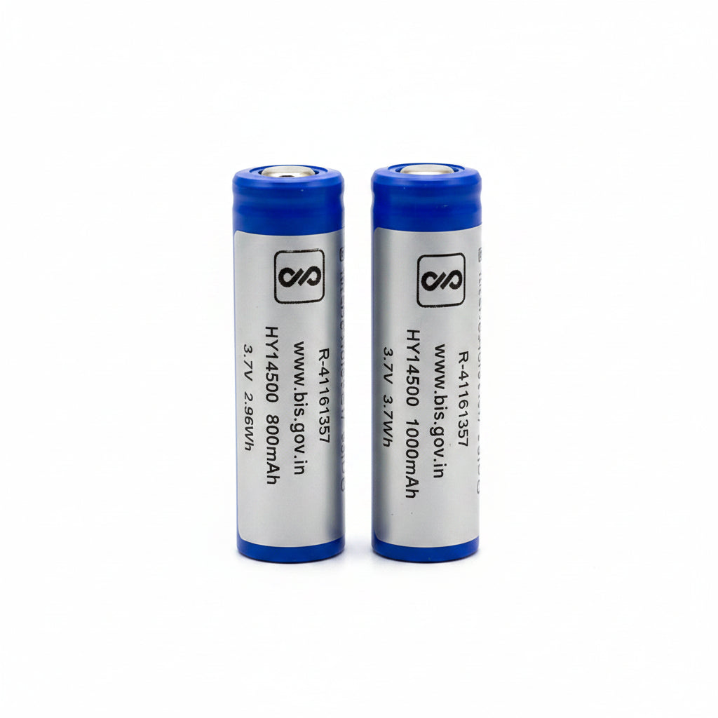 14500 Flat Top Rechargeable Li-ion Battery 3.7V