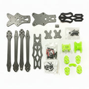 APEX Carbon Fiber Quadcopter Frame Kit with 3D Printed Parts
