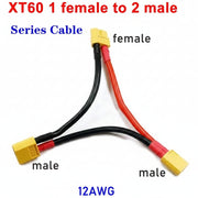 XT30 / XT60 / XT90 / T-Plug M to F Extension Cables