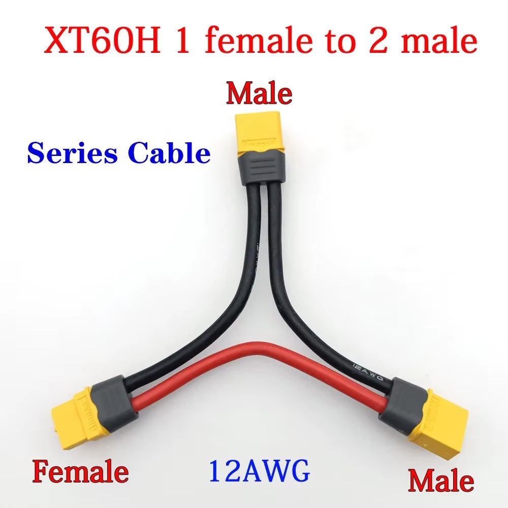 XT30 / XT60 / XT90 / T-Plug M to F Extension Cables