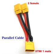 XT30 / XT60 / XT90 / T-Plug M to F Extension Cables